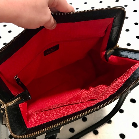 Kate Spade Polka Dot Belltown Satchel - Picture 11 of 11